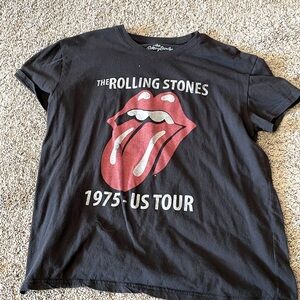 oversized rolling stones t-shirt